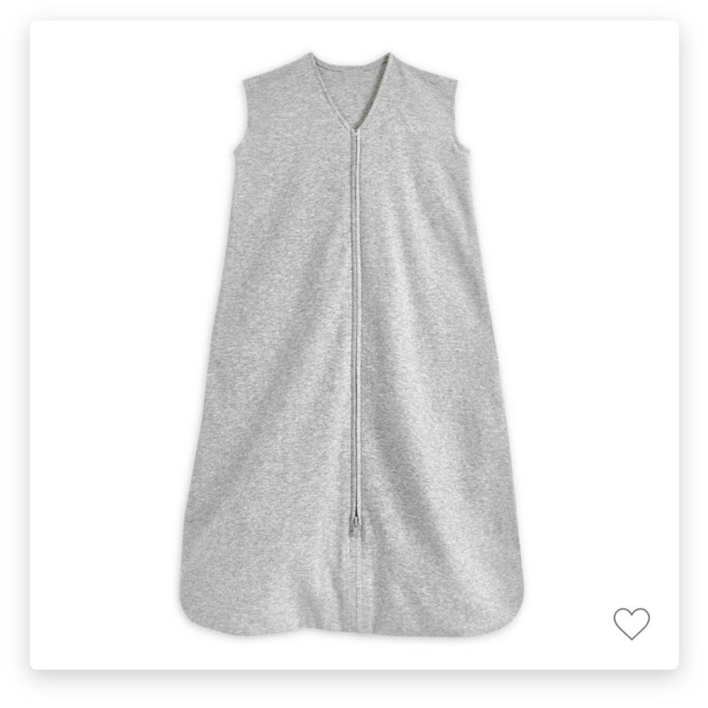 Halo Cotton Wearable Blanket (Sleepsack), EUC, Size Small (Birth-6 mo), Grey